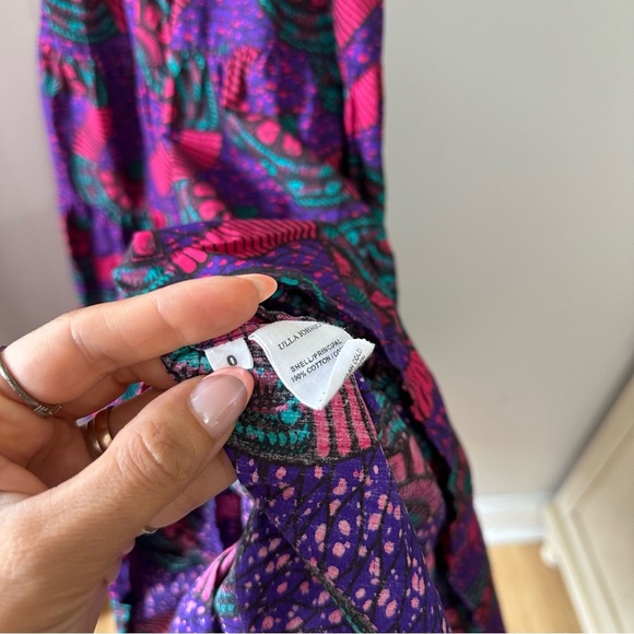 ULLA JOHNSON Ellyn Dress in Violet - Picture 8 of 8